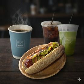 炎のチョリソードッグ（ハラペーニョ）