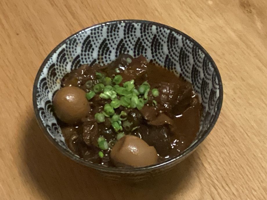 数量限定！和牛すじのどて煮