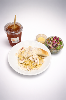 【ランチセット】選べる自家製生パスタ+フォカッチャ+サラダ+アイスティー