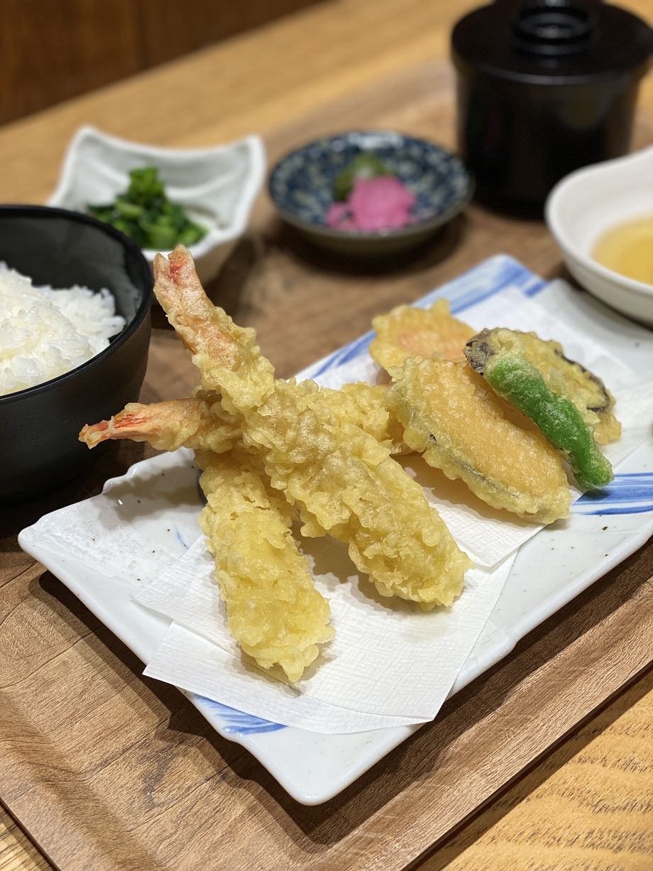 天ぷら定食