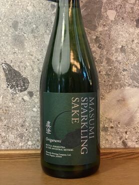 【日本酒スパークリング】真澄origarami🍾MASUMI SPARKLING SAKE🍾