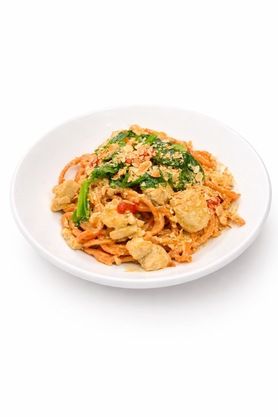 サワラとワサビ菜のトラパネーゼ