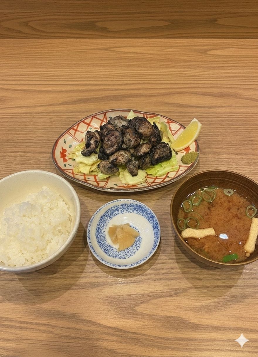 備長炭を使った、炭香る　炭火炙り焼き（1530）