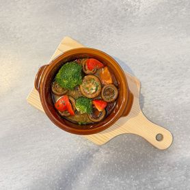 八幡平マッシュルームのアヒージョ