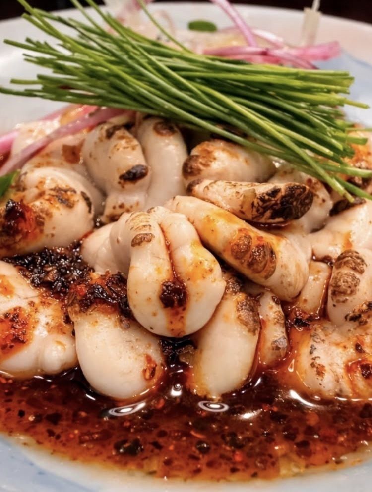 せいろ蒸し【よだれ白子】