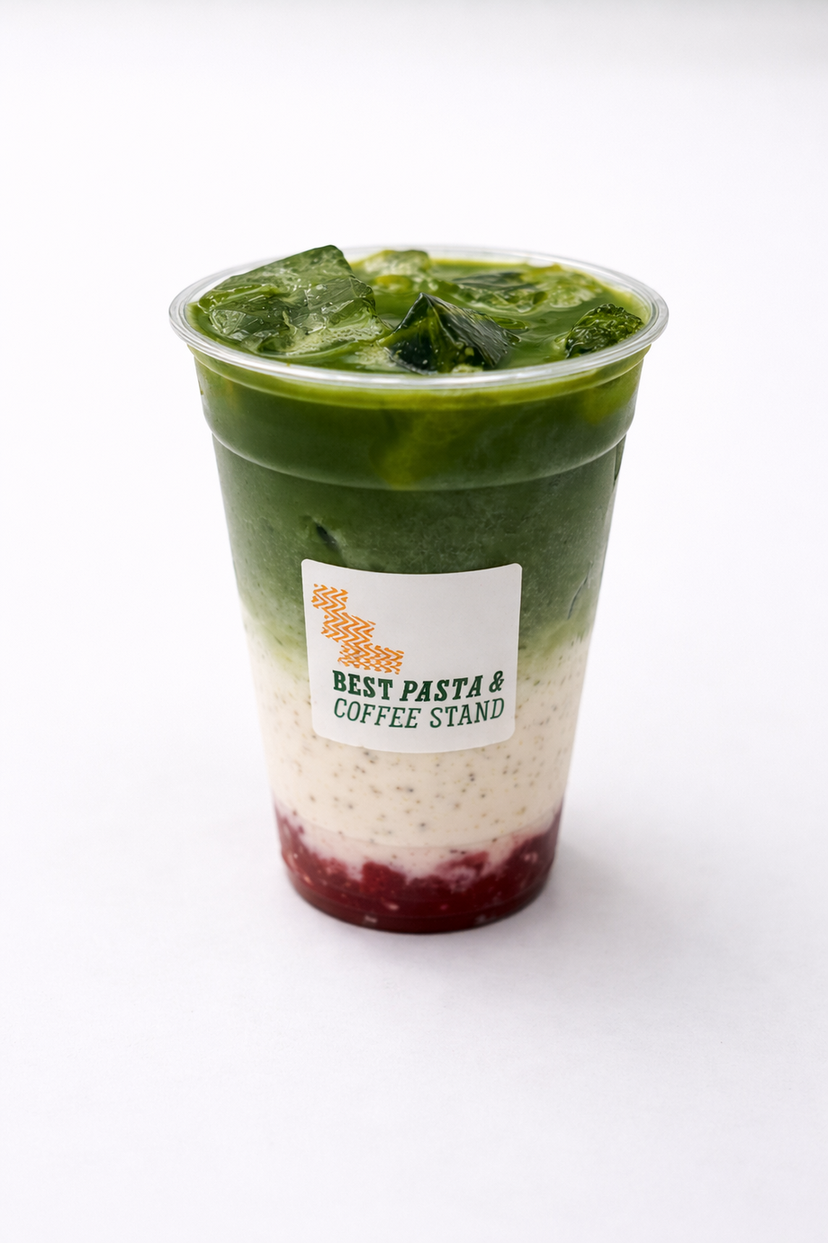 ソフトケール抹茶ストロベリーラテ