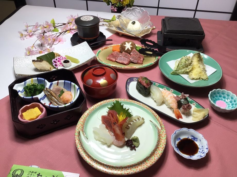 会席料理　‐雅‐（５，０００円＋税　5,500円）