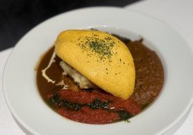 New🐣とろたまハンバーグオムライス