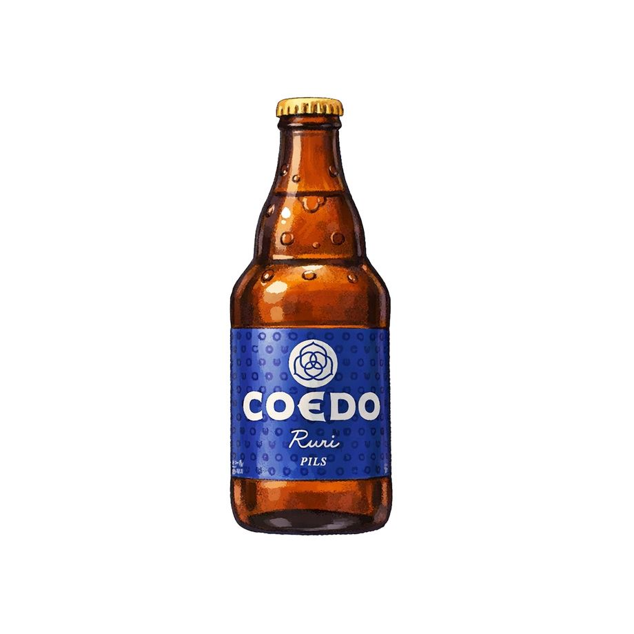 COEDOビール　瑠璃-Ruri-