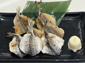 豆あじの炙り焼き