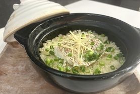 〆の土鍋鯛めし🐟