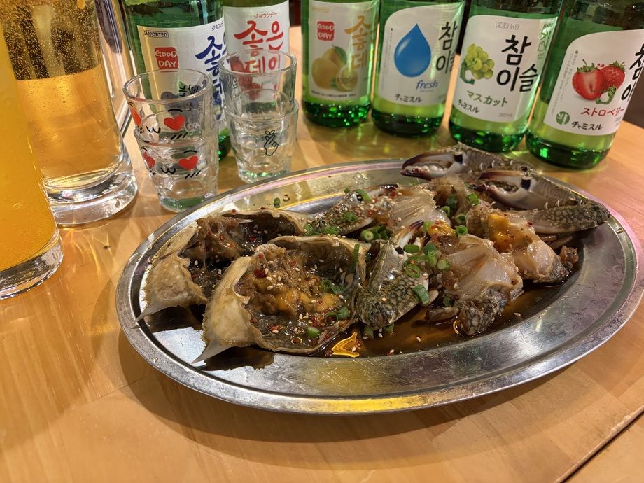 ・カンジャンケジャン➕ドリンク2杯