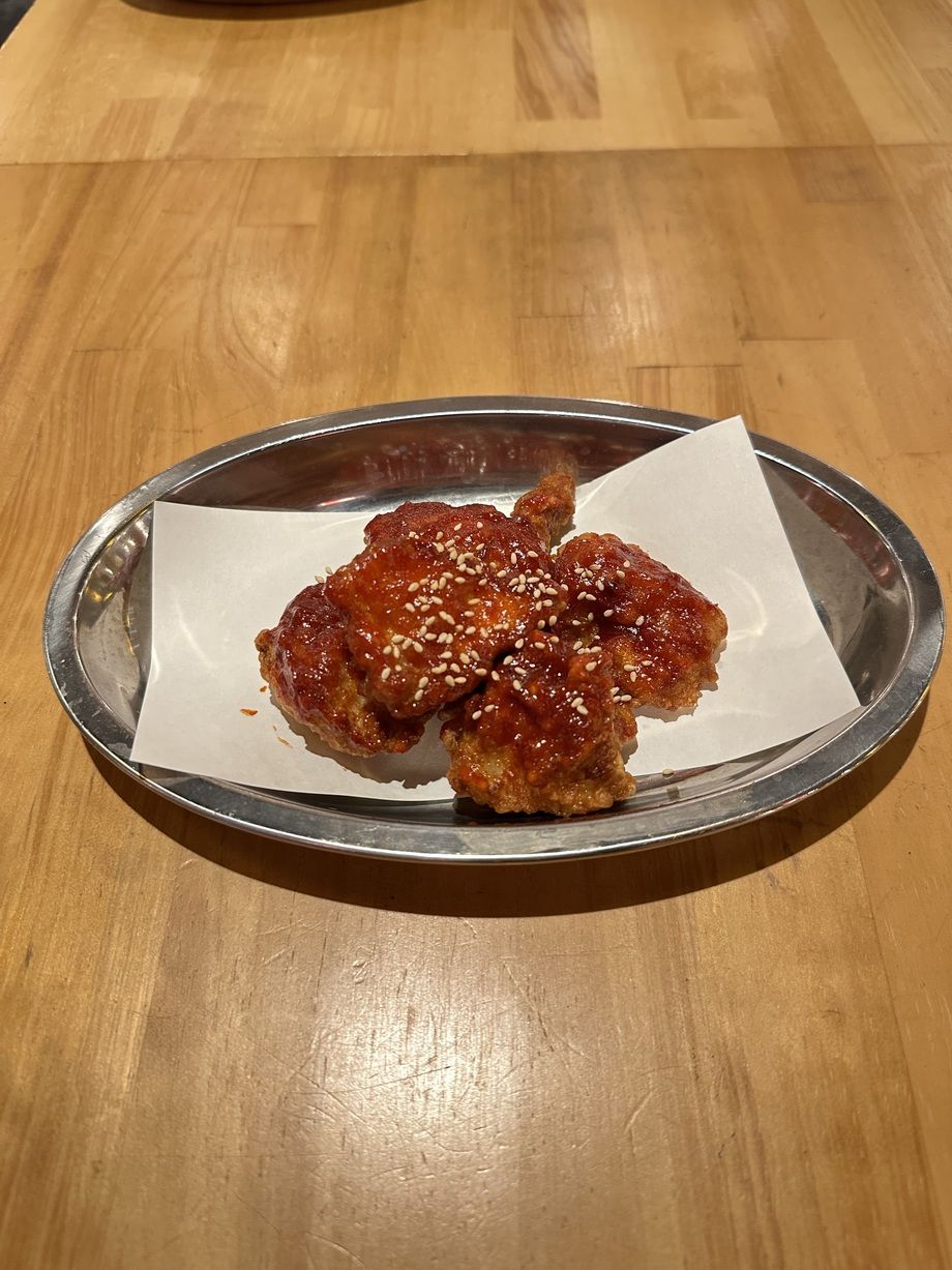 ・韓国チキン【ヤンニョム】