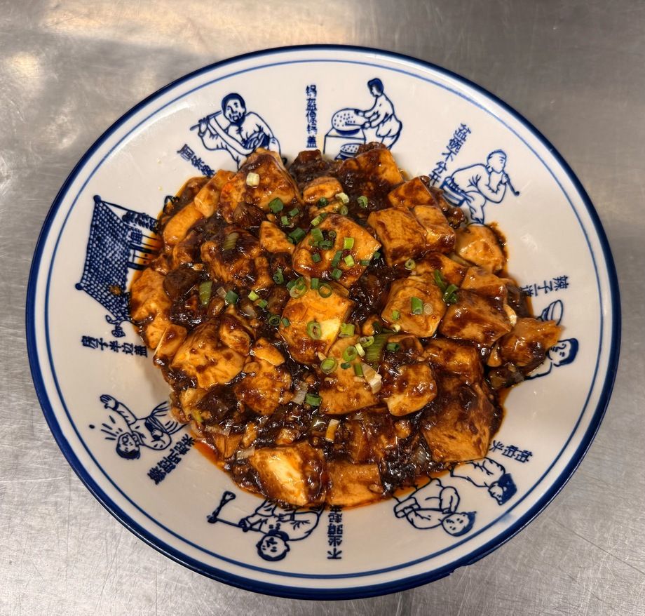 麻婆丼（麺をご飯に替えて丼に！）