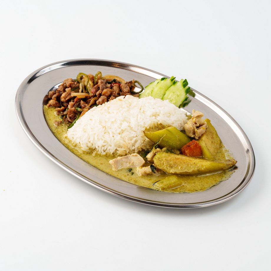 カオゲーン(2種類のおかず盛合セット)