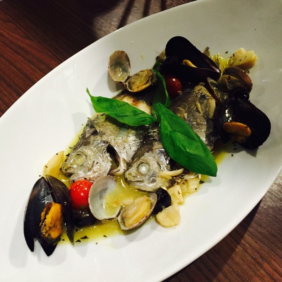 本日のアクアパッツァ（１２８０円）