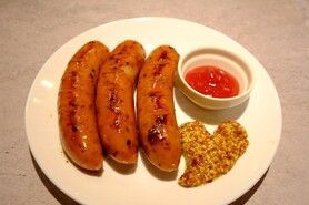 ペッパーフランクフルト　3本盛り