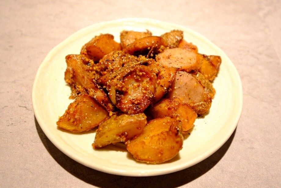 ハニーマスタードポテト