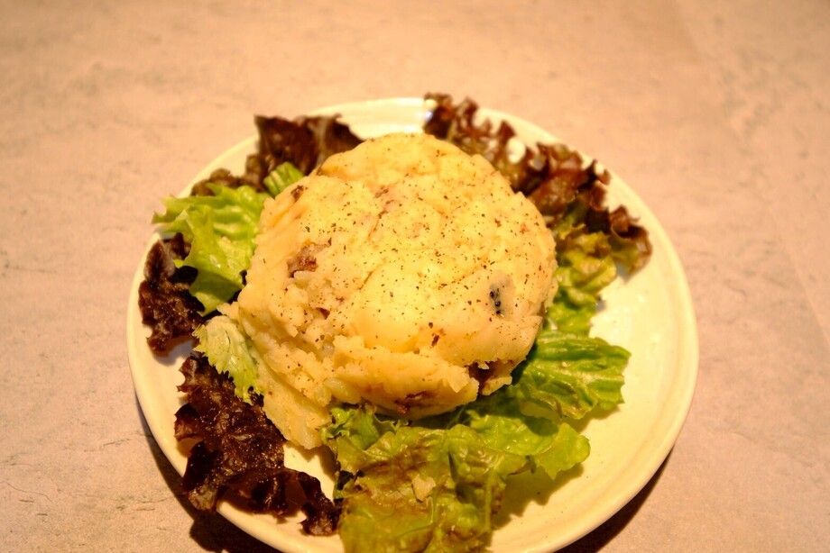 ハンバーガー屋のポテトサラダ