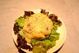 ハンバーガー屋のポテトサラダ