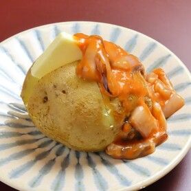 きたあかりじゃがバター塩辛のせ