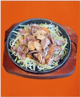 ガーリック砂肝炒め