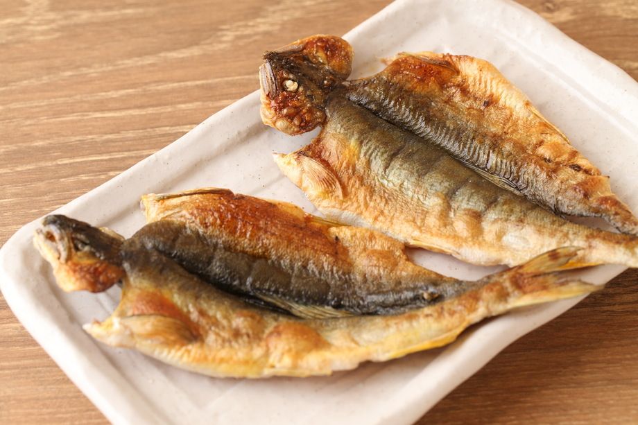★当店オススメ★自家製 鮎の一夜干し（280円）