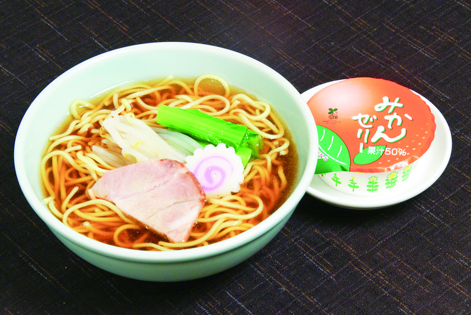 キッズラーメン＆みかんゼリー