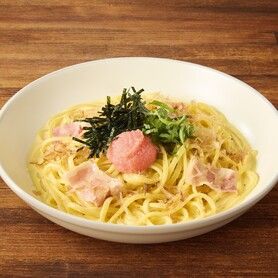 和風カルボナーラ　生パスタ