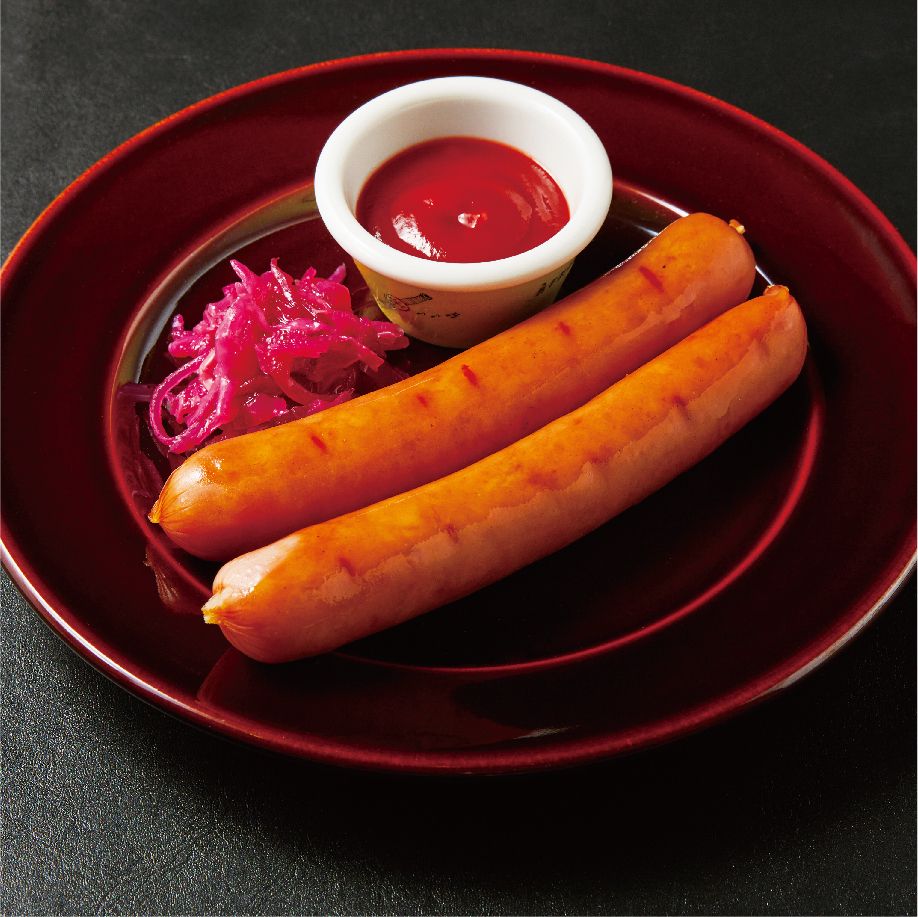 スモークソーセージのグリル