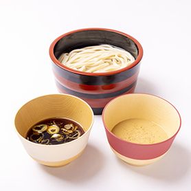 鰹水 二種仕立て(香り醤油・濃厚胡麻)