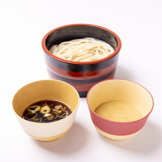 鰹水 二種仕立て(香り醤油・濃厚胡麻)