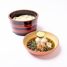 たっぷり薬味とすだち仕立て