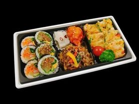 2種キンパの彩り膳