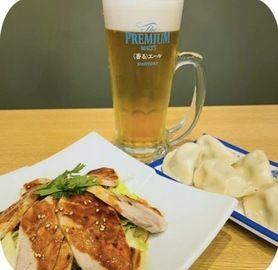 晩酌Aセット（ドリンク・よだれ鶏・水餃子）