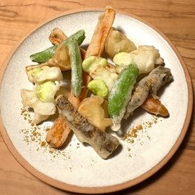 いろいろ春野菜のイスラエル米粉フリット