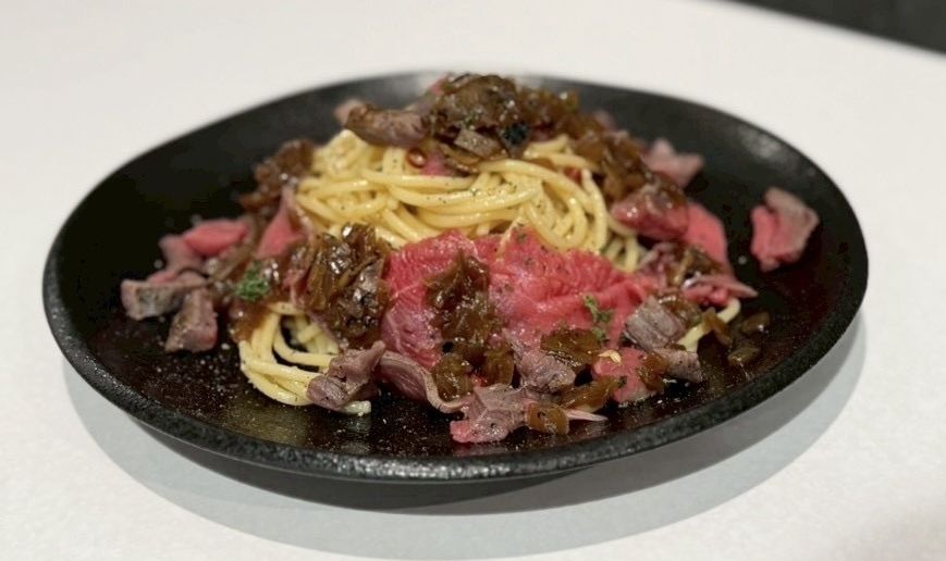 ローストビーフ×ペペロンチーノ🌶️