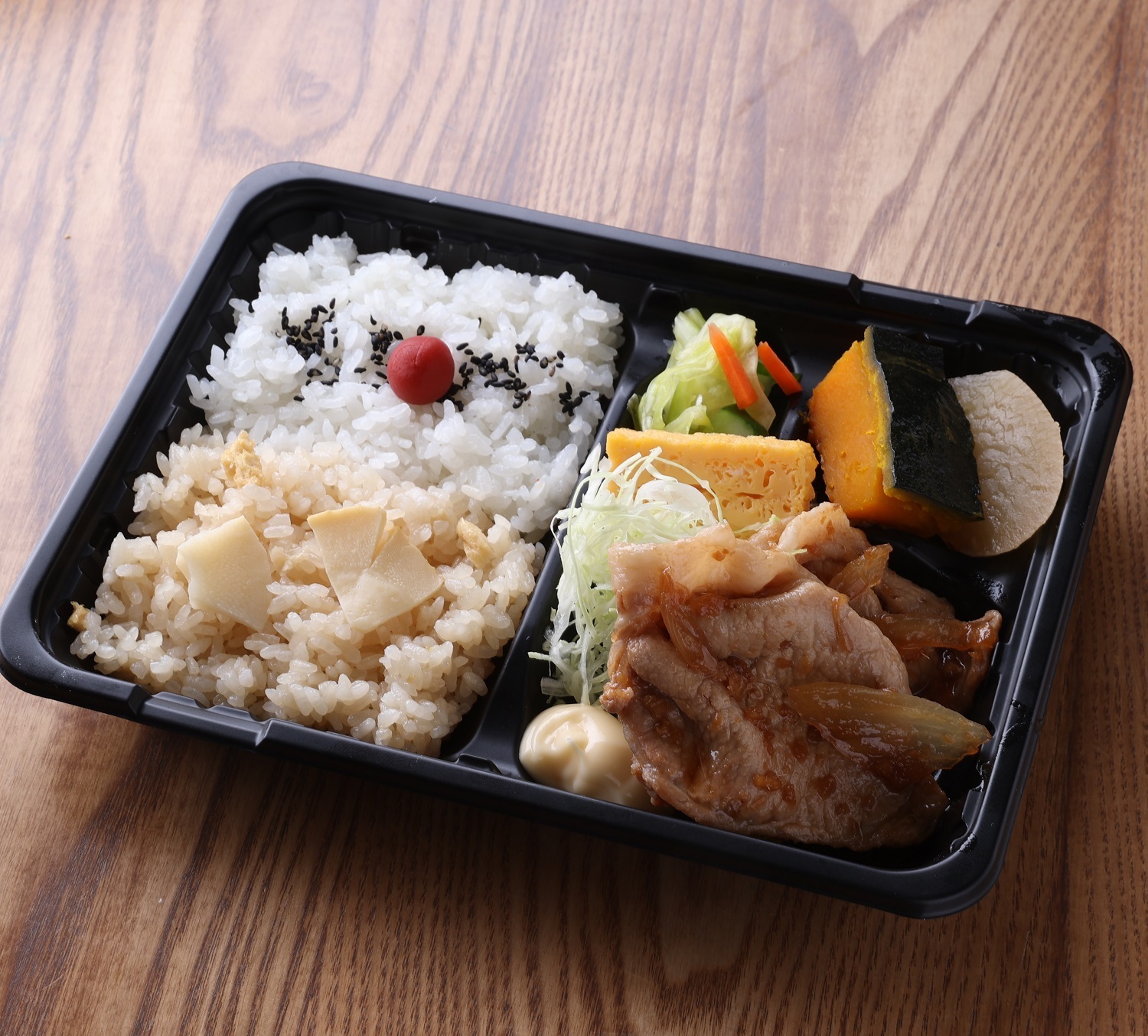 豚のスタミナ焼肉弁当（筍ご飯）