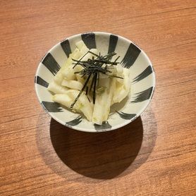 長芋 わさび和え