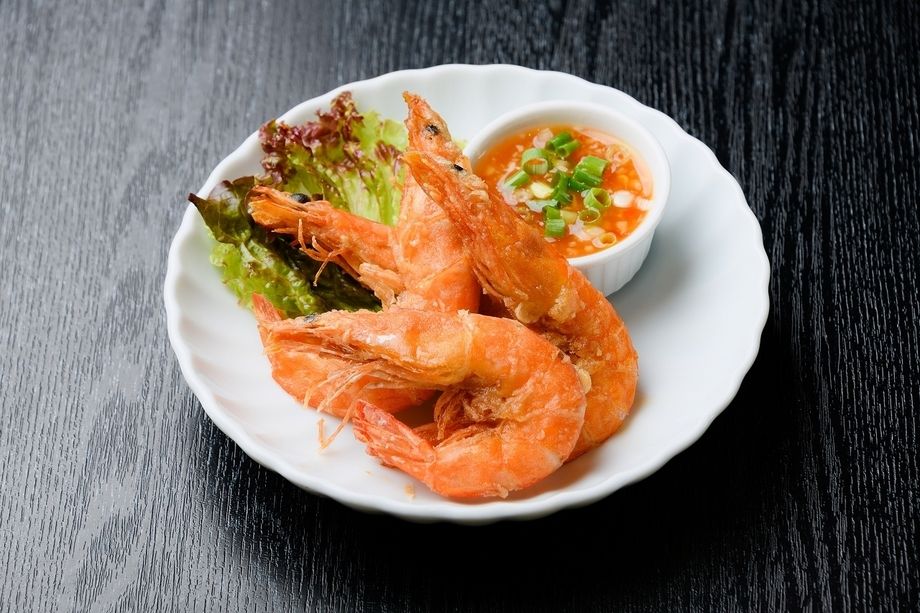 ソフトシュリンプの塩唐揚げ　２本