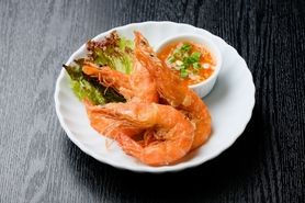 ソフトシュリンプの塩唐揚げ　２本