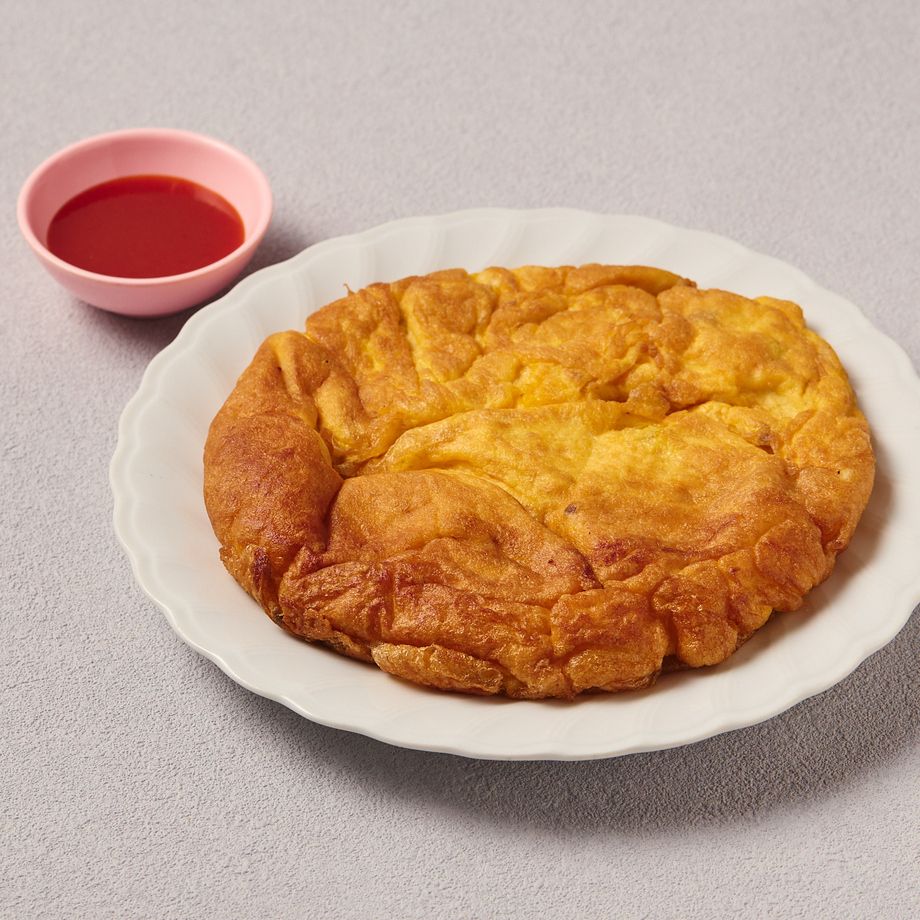 エビと3種の卵の濃い〜タイオムレツ