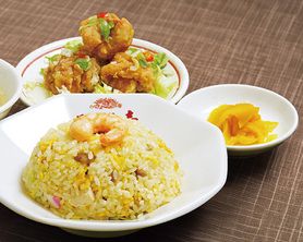 五目炒飯＆油淋鶏セット