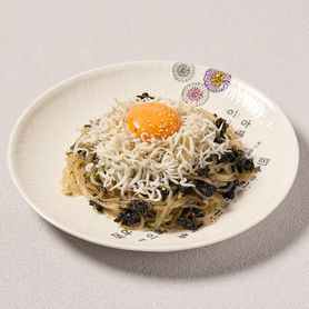 しらすと韓国のりの焦がし醤油チャプチェ