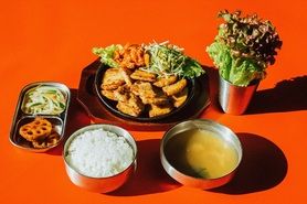 人気No.1サムギョプサル定食