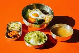 自家製コチュジャン付きビビンバ定食