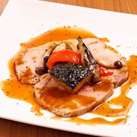 【平日限定】ローストポーク＜サラダバー＆カレー付き＞