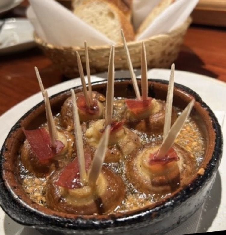 マッシュルームのスペイン焼き