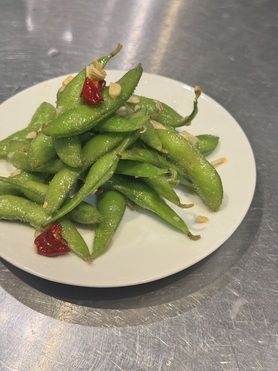 枝豆ペペロンチーノ