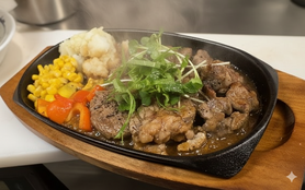 ジャポネソースのガッツリ鉄板焼肉！